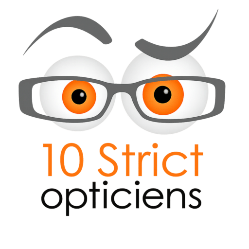 10 strict opticiens - logo